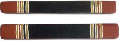 Gurruwiwi Family | Bilma made by Maypiny(Iron wood). Long big bilma