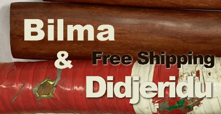 Bilma and Didjeridu Shipping Free