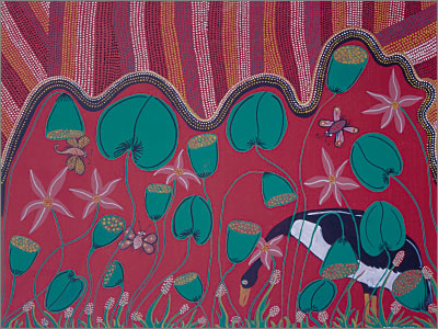 秋のアボリジナル・アート展 : EARTH TUBE ーEcho & Vibes from